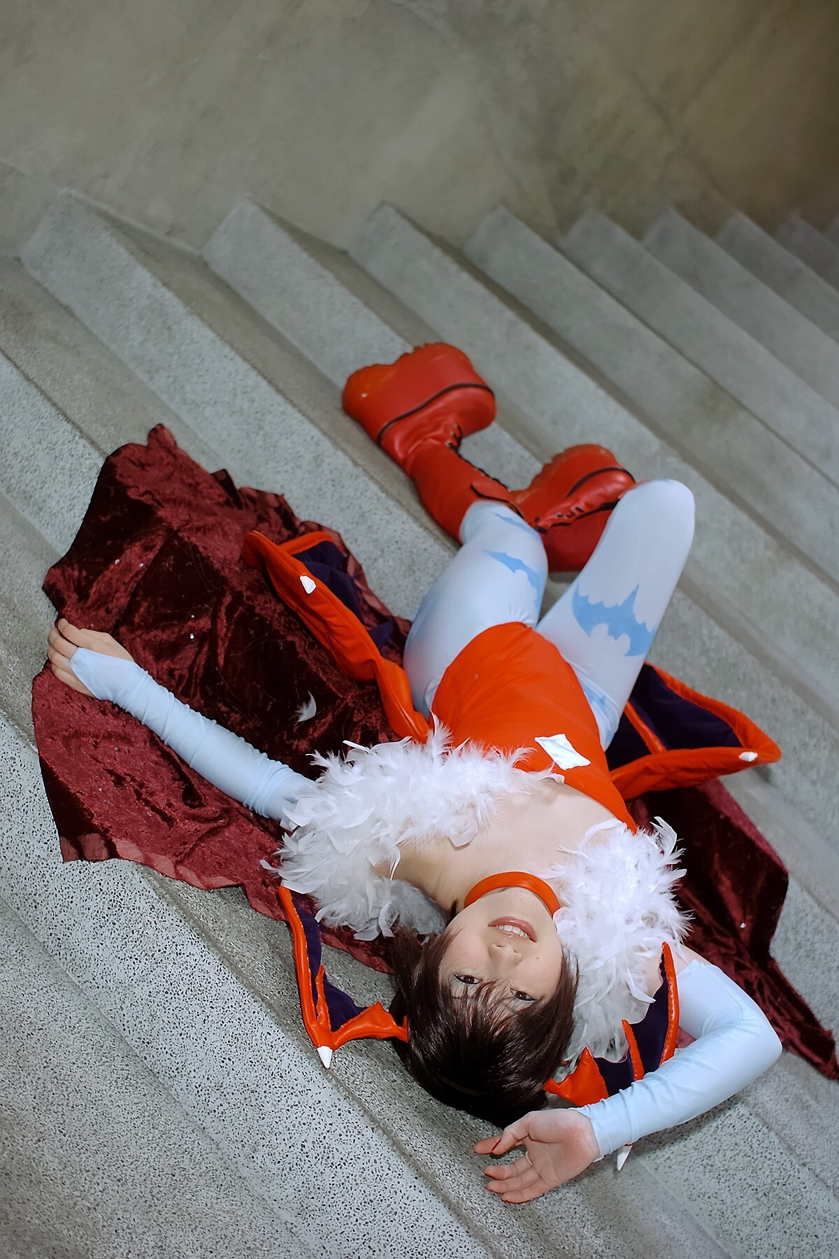 [Cosplay] 2013.04.08 Hot Lilith and Morrigan sexy Cosplay